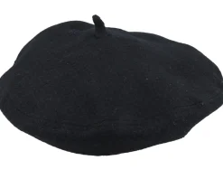 Berets-Brixton Audrey Ii Black Boucle Beret -