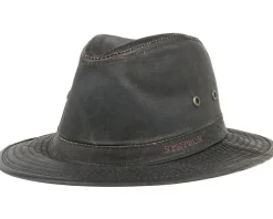 Sale Stetson Ava Co/Pe Brown Fedora -