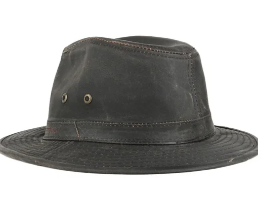 Sale Stetson Ava Co/Pe Brown Fedora -