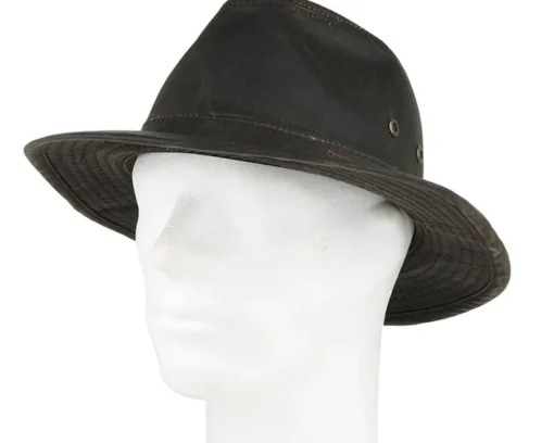 Sale Stetson Ava Co/Pe Brown Fedora -