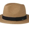 Fedora-Barts Aveloz Bottle Light Brown Fedora -