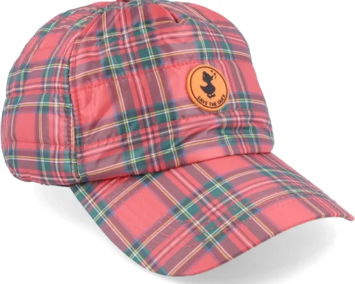 Adjustable-Save The Duck Avery Stewart Tartan Pink Adjustable -
