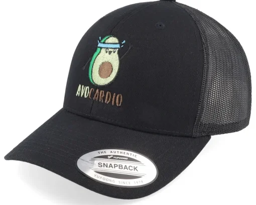 Trucker-Berzerk Avo Cardio Workout Black Trucker -