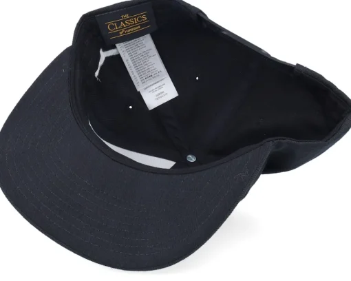 Outlet Bearded Man Axe Crest Black Snapback -