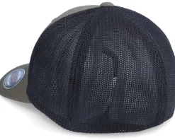 Best Vikings Axe Cross Logo Mesh Olive/Black Flexfit -