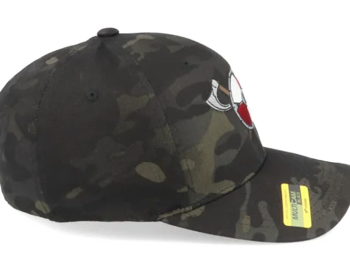 Clearance Vikings Axe Shield Black Camo Flexfit -