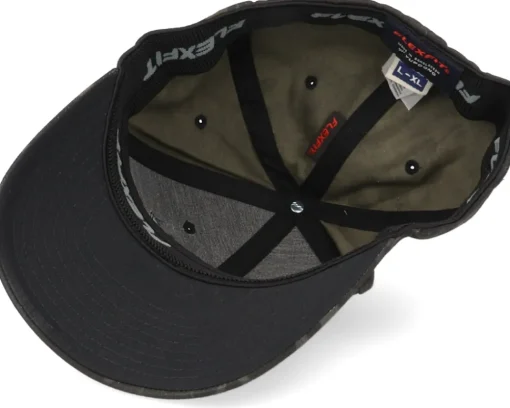 Clearance Vikings Axe Shield Black Camo Flexfit -