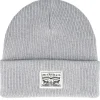 Outlet Levi's Backpatch Beanie Regular Cuff - Grey