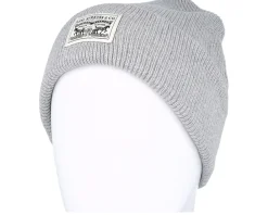 Outlet Levi's Backpatch Beanie Regular Cuff - Grey