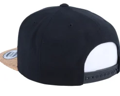 Snapback-Bacpakr Cork Black Snapback -