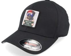 Online Iconic Bad Pug Dog Flexfit - Black