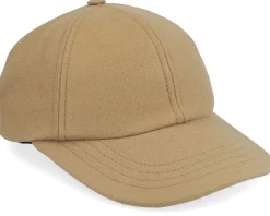 Dad Cap-CTH Ericson Ballcap Cashmere & Wool Camel Dad Cap -