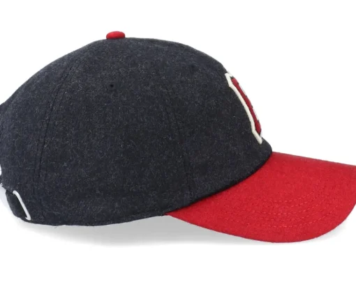 Dad Cap-American Needle Baltimore Elite Giants Archive Legend Black/Red Dad Cap -