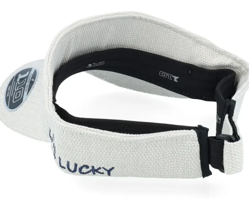 Visor-Black Clover Bamboo Oatmeal/Navy 110 Visor -
