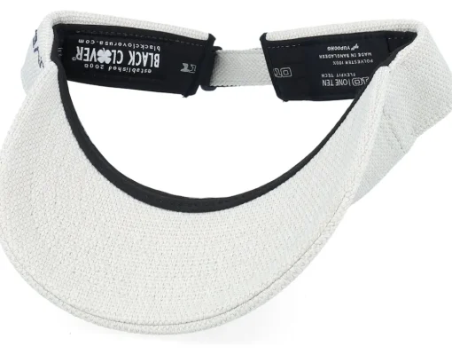 Visor-Black Clover Bamboo Oatmeal/Navy 110 Visor -