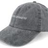 Dad Cap-Scenes Bara Bada Bastu Vintage Washed Black Dad Cap -