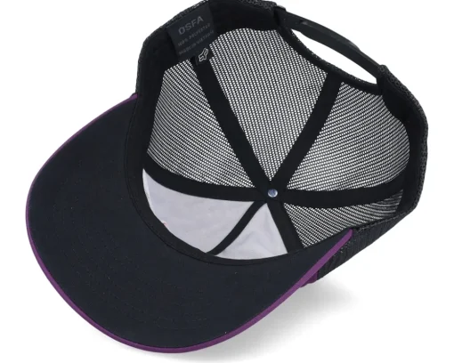 Fashion Fox Barb Wire Hat Ultra Violet/Black Trucker -