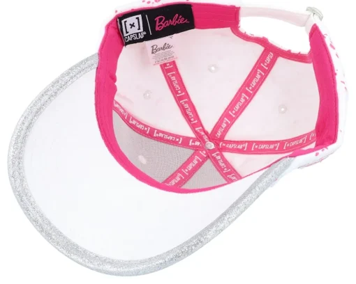 Adjustable-Capslab Barbie Logo White Adjustable -