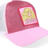 Trucker-Capslab Barbie White/Pink A-Frame Trucker -