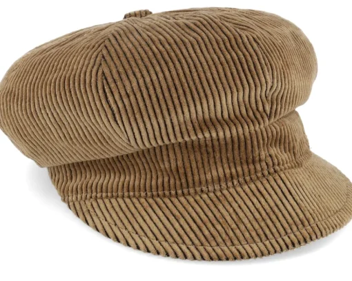 Outlet MJM Hats Barones W 32 Cotton Velvet Beige Vega Cap -