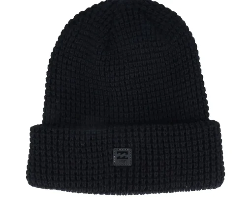 New Billabong Barrow Beanie Cuff - Black