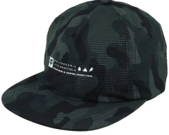 Motor-Fox Base Over Hat Black Camo Strapback -