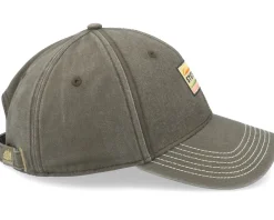 Adjustable-Stetson Baseball Cotton Olive Adjustable -