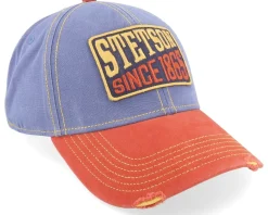 Adjustable-Stetson Baseball Since 1865 Vintage /Red Adjustable - Blue