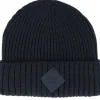 Sale Djinns Basic Beanie Rubber Rib Black Cuff -