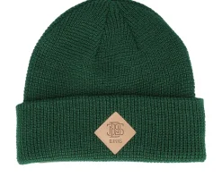 Cuff Beanies-Djinns Basic Beanie Waffle Waffle Cuff - Green