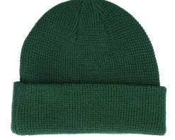 Cuff Beanies-Djinns Basic Beanie Waffle Waffle Cuff - Green