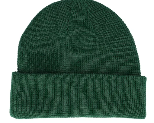 Cuff Beanies-Djinns Basic Beanie Waffle Waffle Cuff - Green