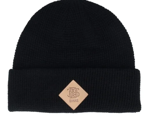 Cuff Beanies-Djinns Basic Beanie Waffle Waffle Cuff - Green