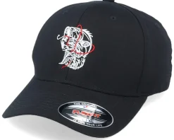 Discount Hunter Bass Red Line Black Flexfit -
