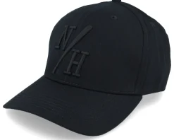 Adjustable-Northern Hooligans Batter Curved Brim Cap Black/Black Adjustable -