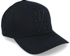 Adjustable-Northern Hooligans Batter Curved Brim Cap Black/Black Adjustable -