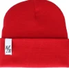 Discount Northern Hooligans Batts Beanie Classic Red Cuff -