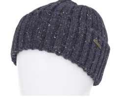 Cuff Beanies-Stetson Beanie Donegal Wool Navy Cuff -