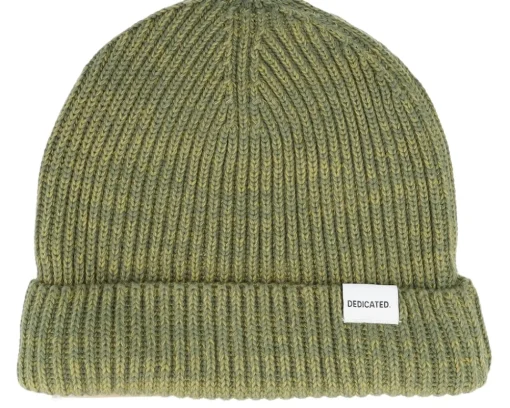 Cuff Beanies-Dedicated Beanie Lofoten Ty Leaf Cuff - Green