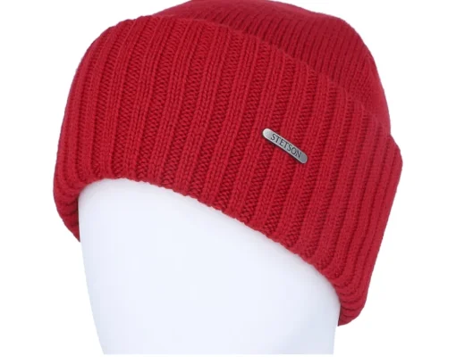 Cuff Beanies-Stetson Beanie Merino Cuff -