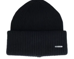 Best Stetson Beanie Wool Cuff - Black