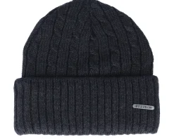 Hot Stetson Beanie Wool Black Cuff -