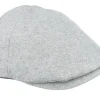 Fashion Wild Spirit Bear Patch Light Grey Ivy Flat Cap -