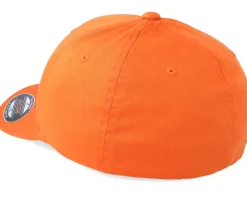 New Hunter Bear Prints Orange Flexfit -