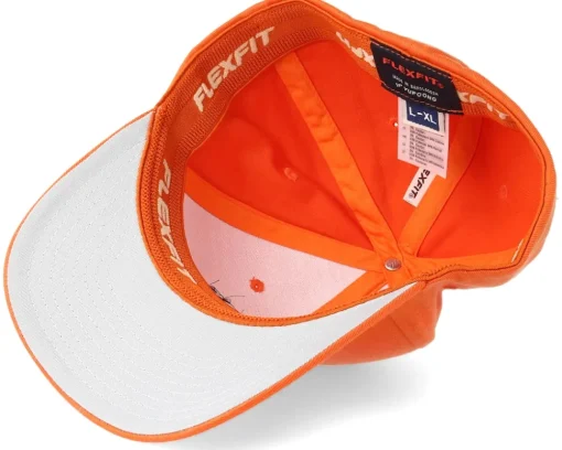 New Hunter Bear Prints Orange Flexfit -
