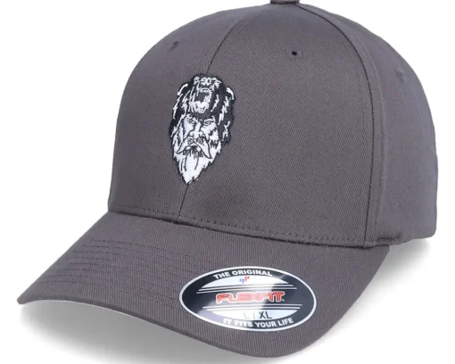 Clearance Vikings Bear Zerk Viking Shaman Dark Grey Flexfit -