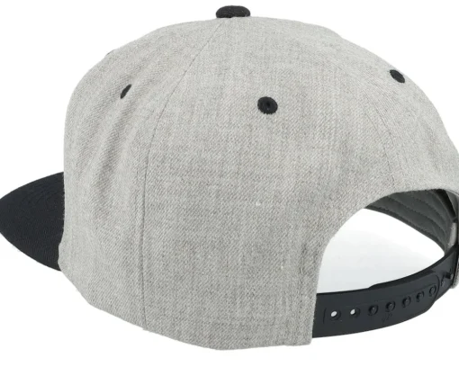 Snapback-Bearded Man Beard Force Grey/Black Snapback -