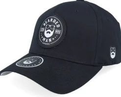 Sale Bearded Man Beard Logo R Wooly Combed Flexfit - Black