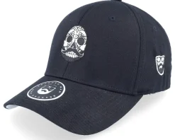 Flexfit-Bearded Man Bearded Calaveras Scull Black Flexfit -