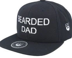 Sale Bearded Man Bearded Dad Black Snapback -